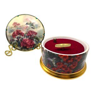 Rufous Hummingbird Music Box 1994 Lena Liu Ardleigh-Elliott Beethoven Ode to Joy